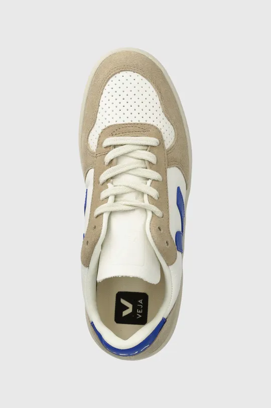 beige Veja leather sneakers V-10