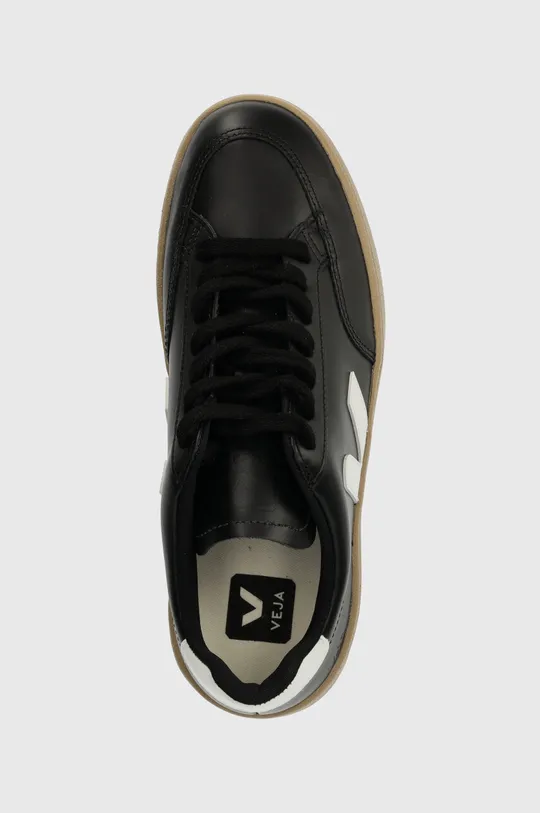 černá Kožené sneakers boty Veja V-12