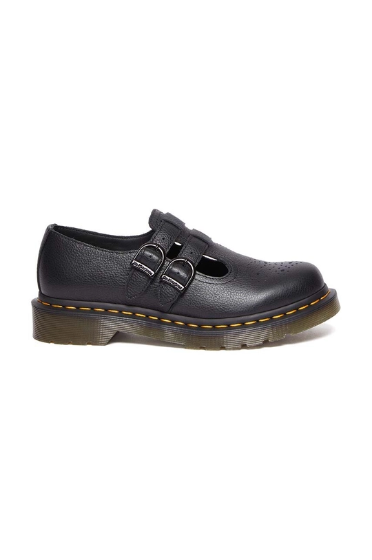 czarny Dr. Martens półbuty skórzane 8065 Mary Jane Damski