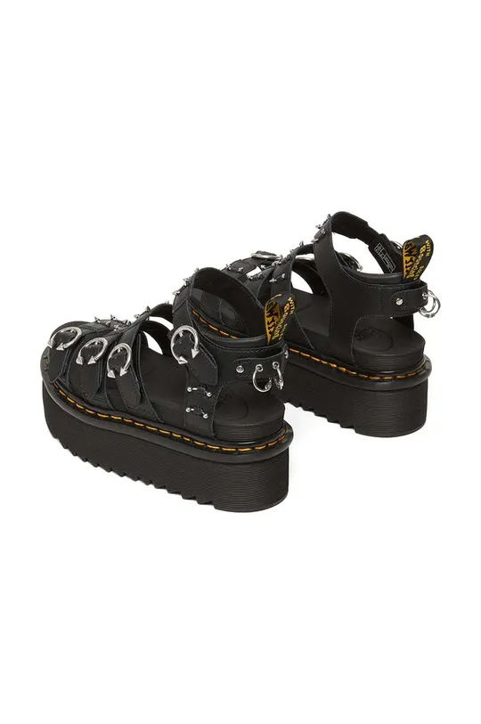 Dr. Martens leather sandals Blaire Quad Hardware Uppers: Natural leather Outsole: Synthetic material Insert: Synthetic material