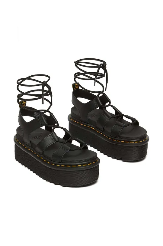 Kožené sandále Dr. Martens Nartilla XL čierna
