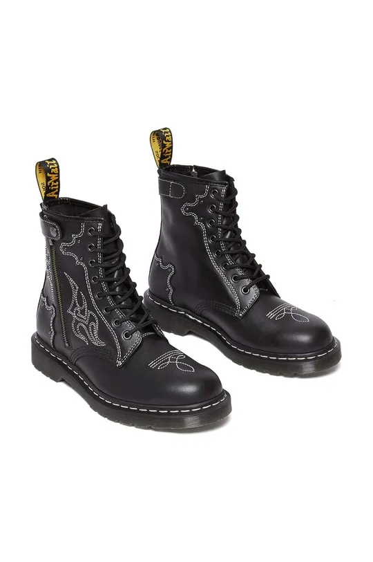 Dr. Martens leather biker boots 1460 Gothic Americana Women’s