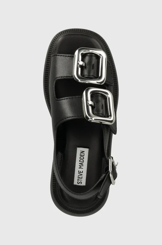 čierna Kožené sandále Steve Madden Transporter