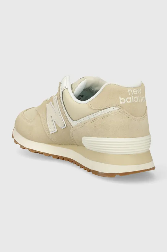 New Balance sneakers 574 Uppers: Textile material, Natural leather, Suede Inside: Textile material Outsole: Synthetic material