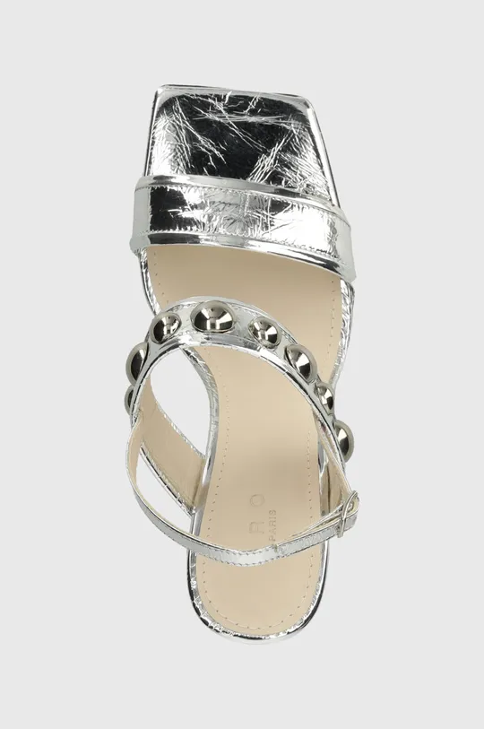 серебрянный Кожаные сандалии IRO Chlorite Silver