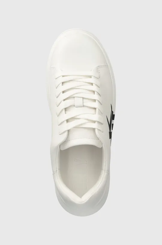 λευκό Δερμάτινα αθλητικά παπούτσια Dkny Keira