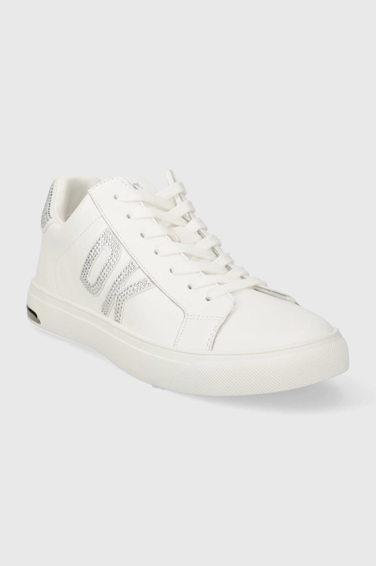 Dkny sneakersy ABENI RHINESTONE LOG biały