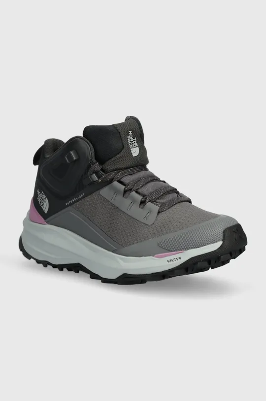 szary The North Face buty Vectiv Exploris 2 Mid Futurelight Damski