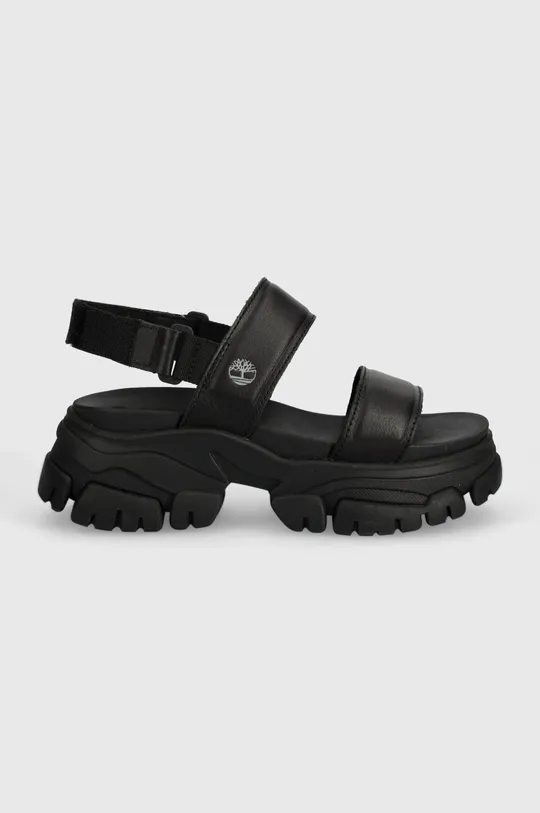Шкіряні сандалі Timberland Adley Way Sandal чорний