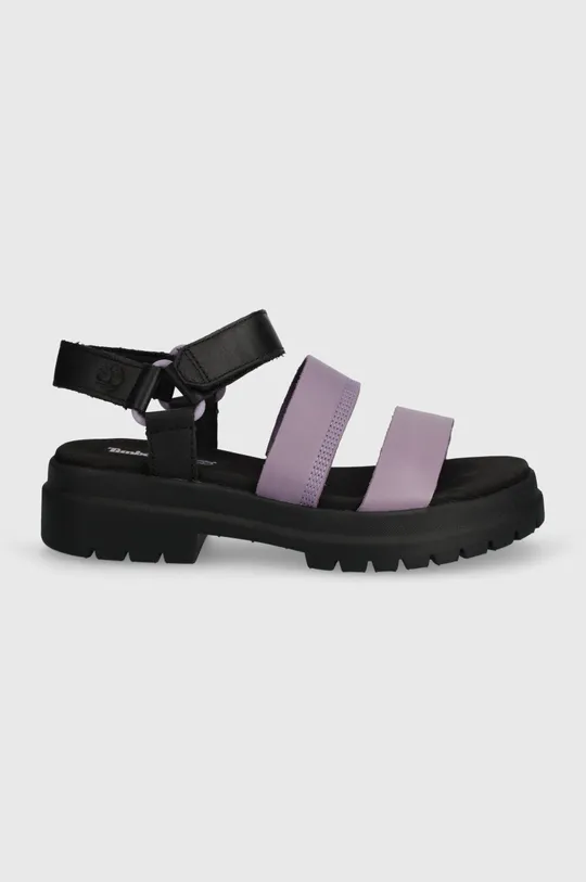 Timberland sandali in pelle London Vibe violetto