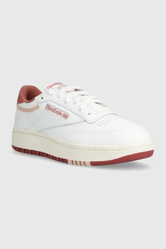 Кожаные кроссовки Reebok Classic CLUB C белый