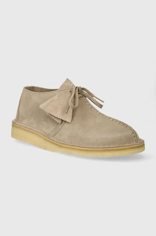 Clarks Originals scarpe in camoscio Desert Trek beige