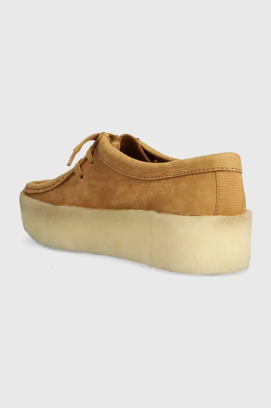 Clarks Originals Wallabee Cup Uppers: Nubuck leather Inside: Natural leather Outsole: Synthetic material