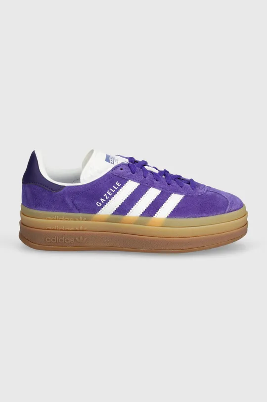 adidas Originals suede sneakers Gazelle Bold W violet