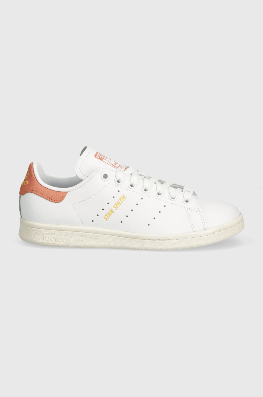 adidas Originals sneakers din piele Stan Smith W alb