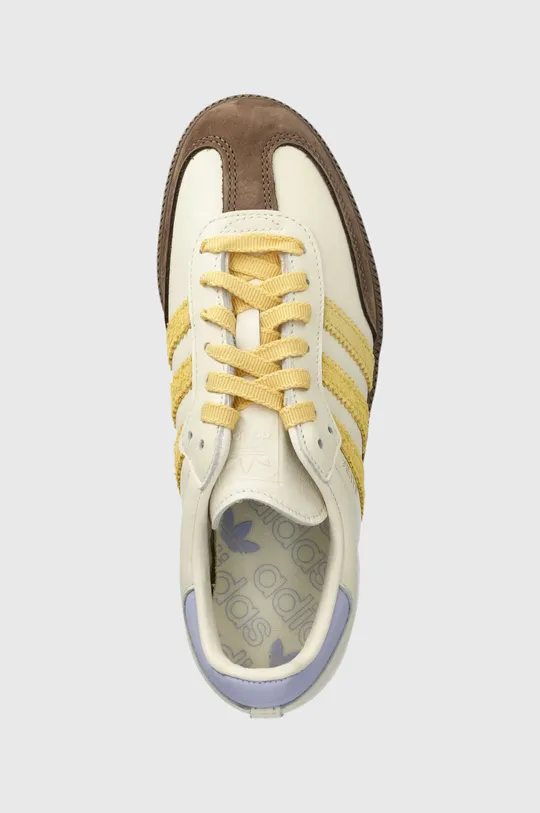 λευκό Δερμάτινα αθλητικά παπούτσια adidas Originals Samba OG W
