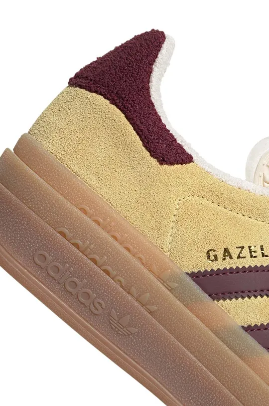 żółty adidas Originals sneakersy Gazelle Bold W