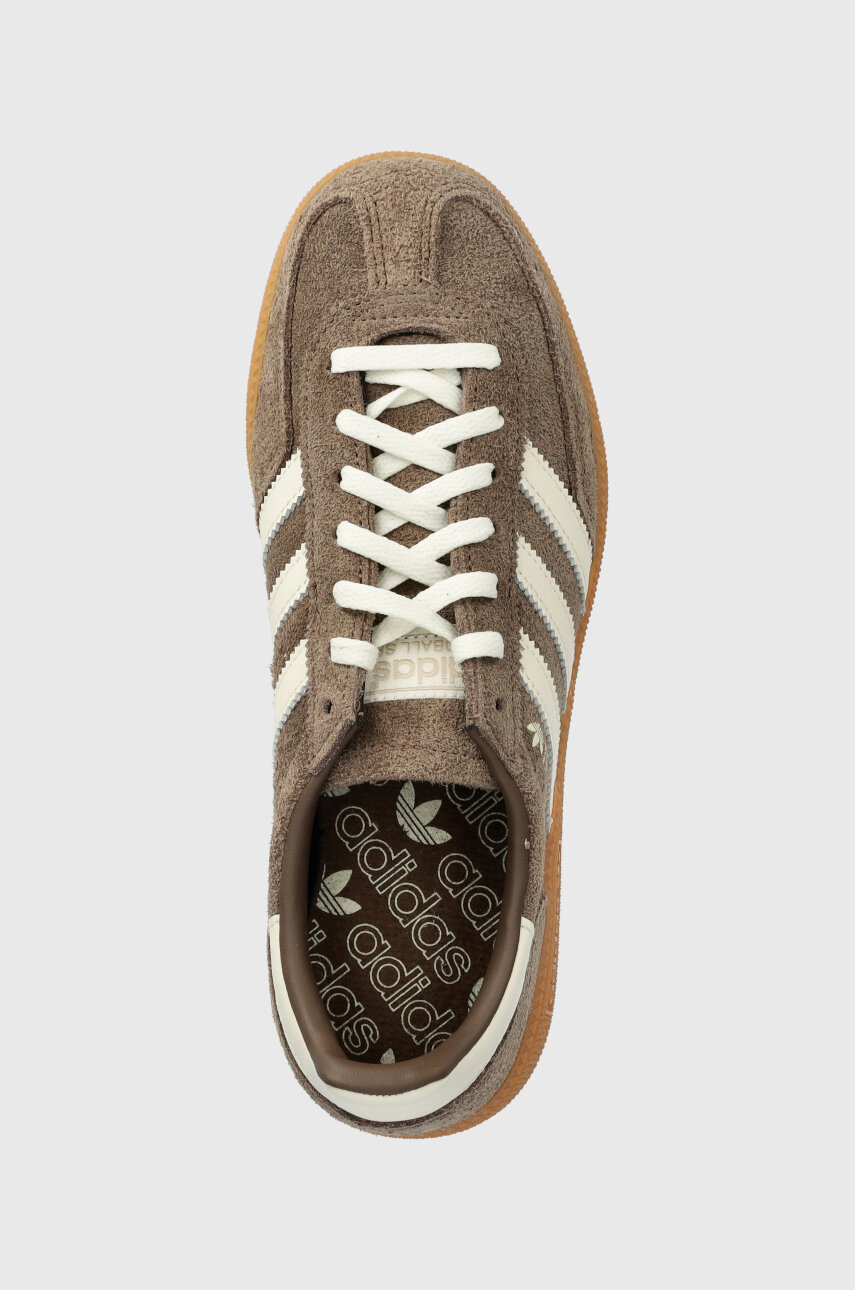 adidas Originals sneakersy sk?�rzane Handball Spezial W kolor br??zowy IF6490 w PRM