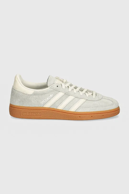 Semišové tenisky adidas Originals Handball Spezial W strieborná