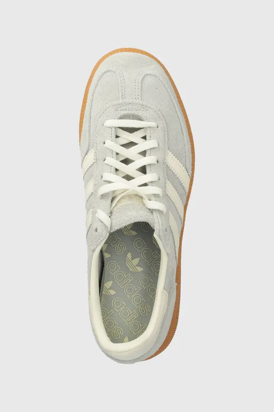 argintiu adidas Originals sneakers din piele intoarsă Handball Spezial W