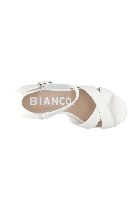 biela Sandále Bianco BIACARLY