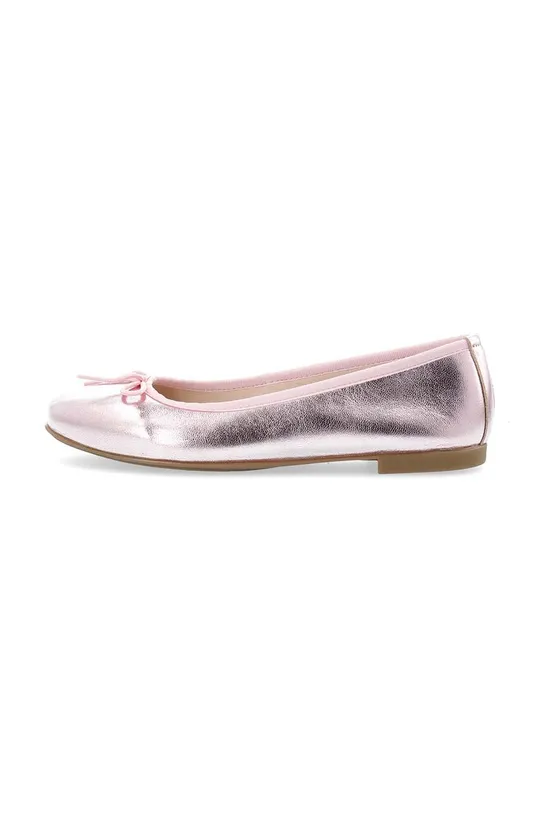 rózsaszín Bianco bőr balerina cipő BIAMADISON Női