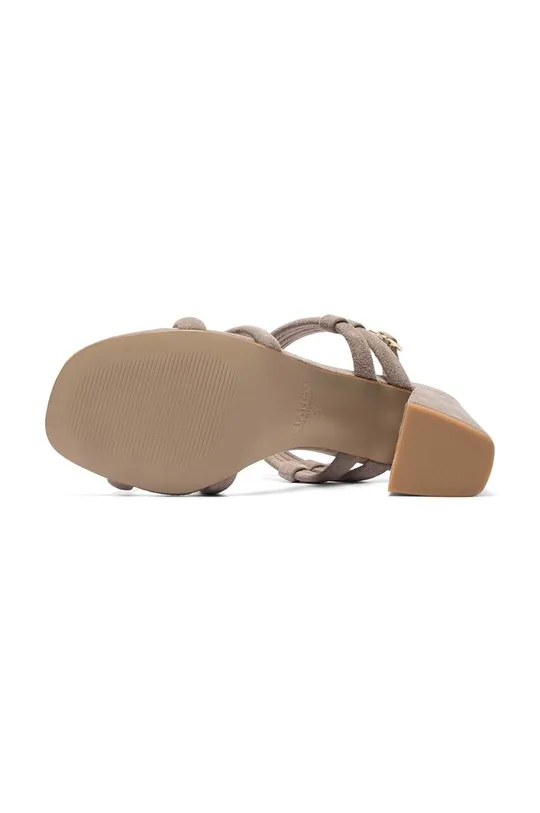 Sandale od brušene kože Bianco BIACHARLENE