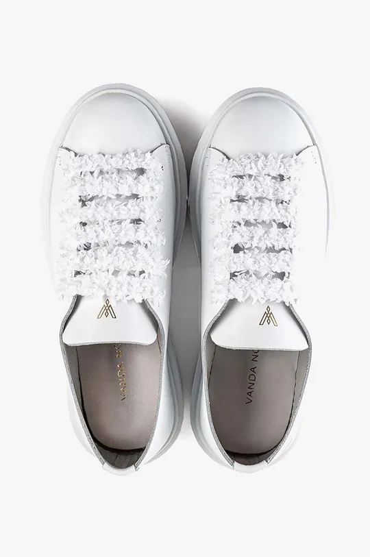 λευκό Δερμάτινα αθλητικά παπούτσια Vanda Novak Grace
