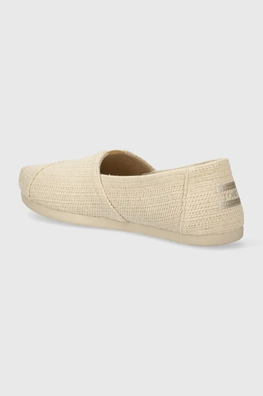 Espadrile Toms Alpargata Vanjski dio: Tekstilni materijal Unutrašnji dio: Tekstilni materijal Potplat: Sintetički materijal