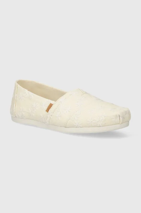 beige Toms scarpe da ginnastica Alpargata Donna