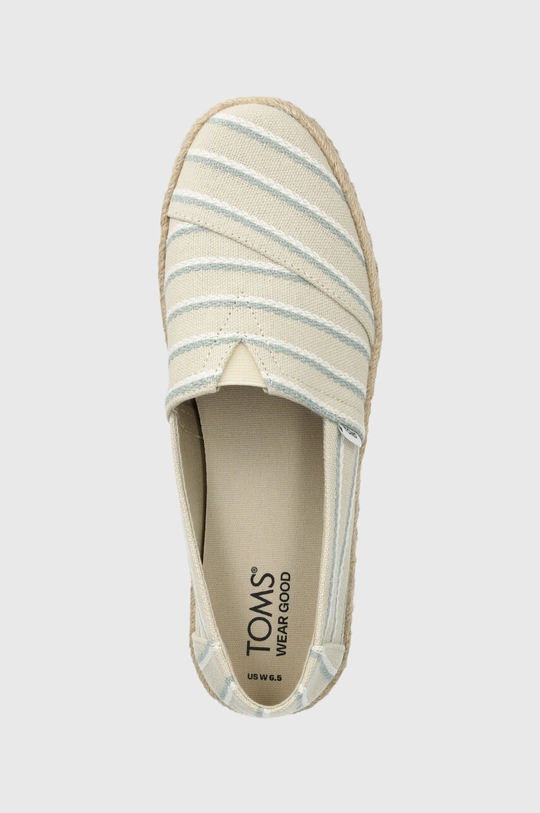 бежевый Эспадрильи Toms Alpargata Rope 2.0