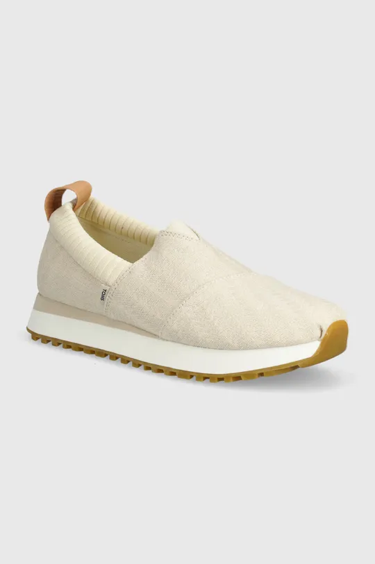 beige Toms sneakers Alpargata Resident 2.0 Donna