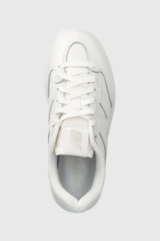 λευκό Δερμάτινα αθλητικά παπούτσια New Balance CT302CLA