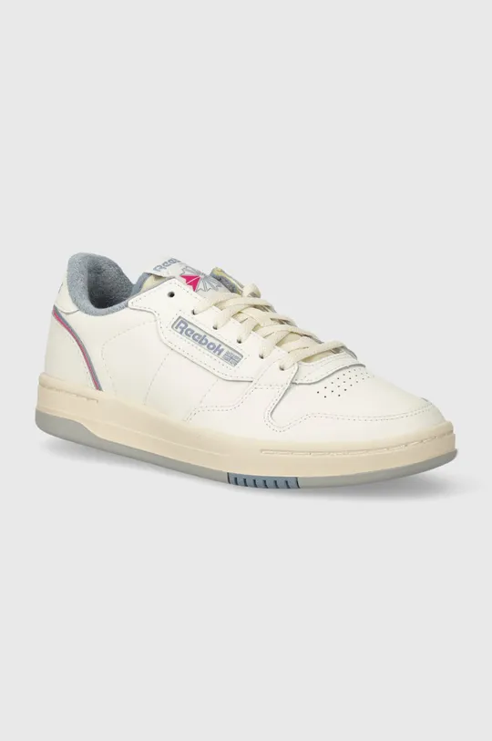 biały Reebok Classic sneakersy skórzane Phase Court Damski