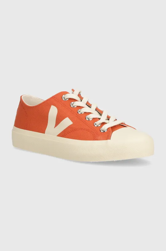 πορτοκαλί Πάνινα παπούτσια Veja Wata II Low Γυναικεία