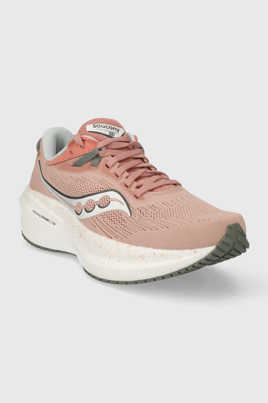 Tekaški čevlji Saucony Triumph 21 roza