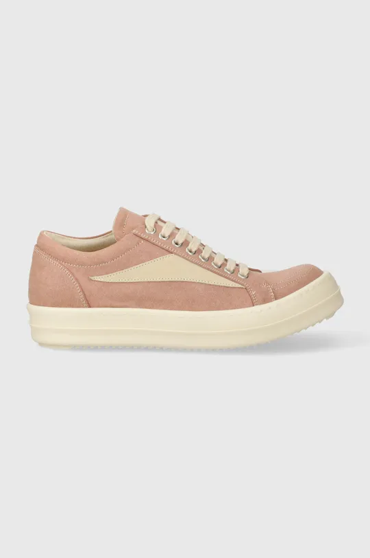 Кеди Rick Owens Denim Shoes Vintage Sneaks рожевий
