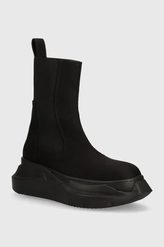 black Rick Owens chelsea boots Woven Boots Beatle Abstract Women’s