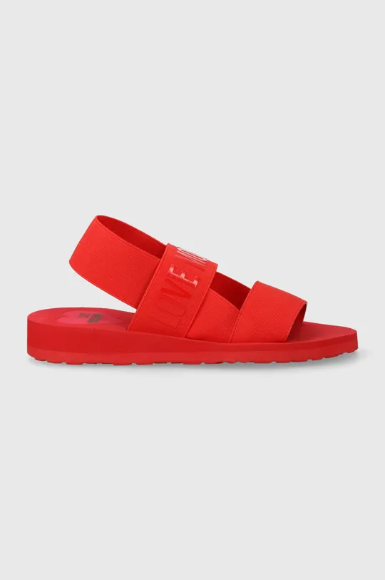Love Moschino sandały czerwony