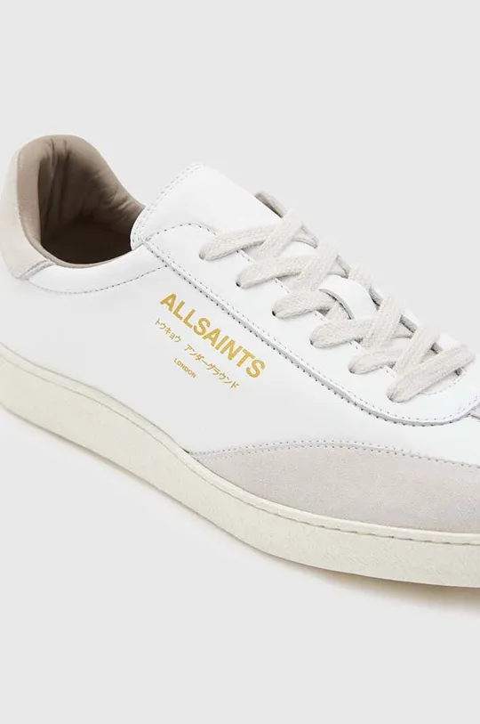λευκό Δερμάτινα αθλητικά παπούτσια AllSaints THELMA