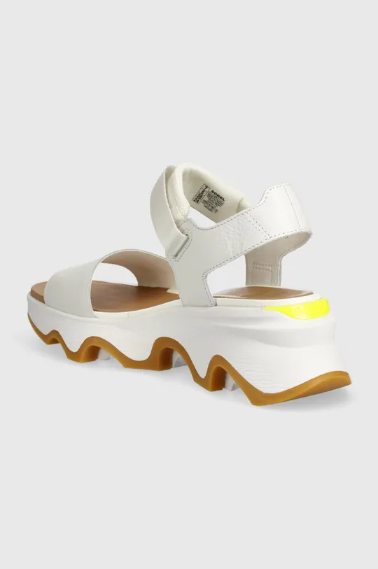 Kožené sandále Sorel KINETIC IMPACT Y-STRAP H Zvršok: Textil, Prírodná koža Vnútro: Syntetická látka, Textil Podrážka: Syntetická látka