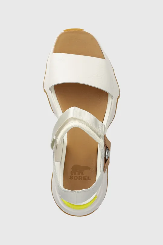 biały Sorel sandały skórzane KINETIC IMPACT Y-STRAP H