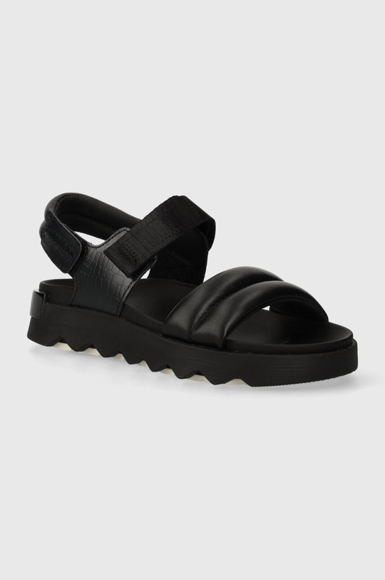 nero Sorel sandali in pelle VIIBE SANDAL Donna