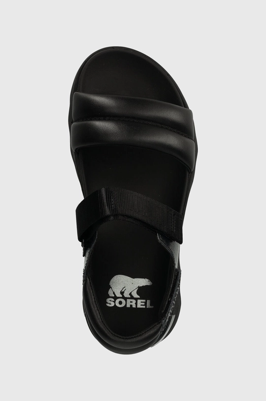 чёрный Кожаные сандалии Sorel VIIBE SANDAL