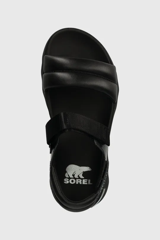 чорний Шкіряні сандалі Sorel VIIBE SANDAL