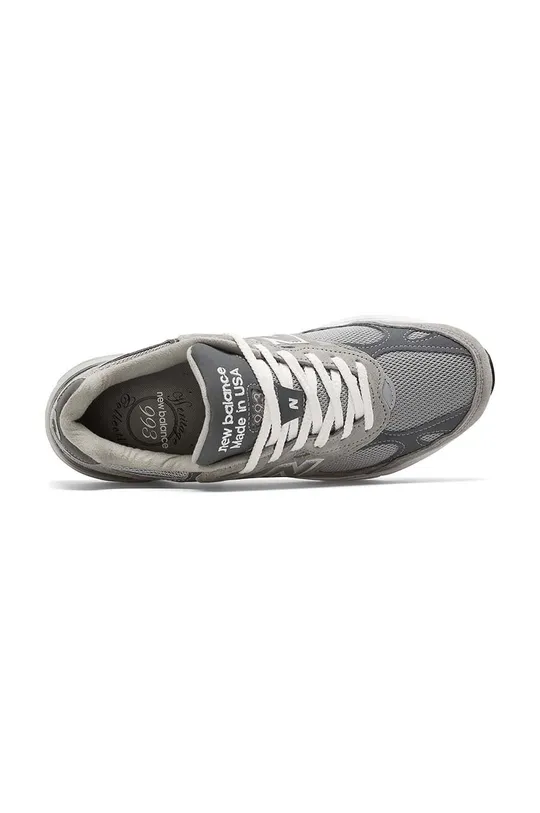 Sneakers boty New Balance Made in USA Svršek: Umělá hmota, Textilní materiál, Semišová kůže Vnitřek: Textilní materiál Podrážka: Umělá hmota