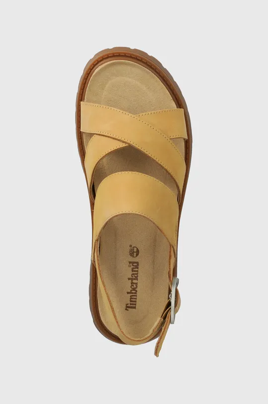 beige Timberland sandali in nabuk Clairemont Way