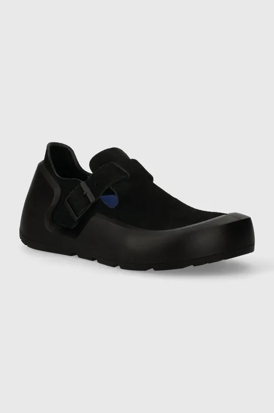 черен Половинки обувки от велур Birkenstock Reykjavik Жіночий