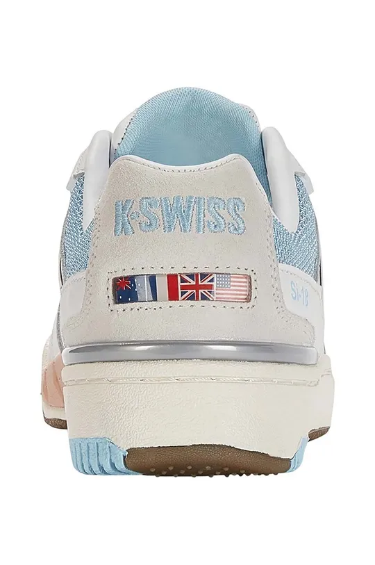 λευκό Δερμάτινα αθλητικά παπούτσια K-Swiss SI-18 RIVAL