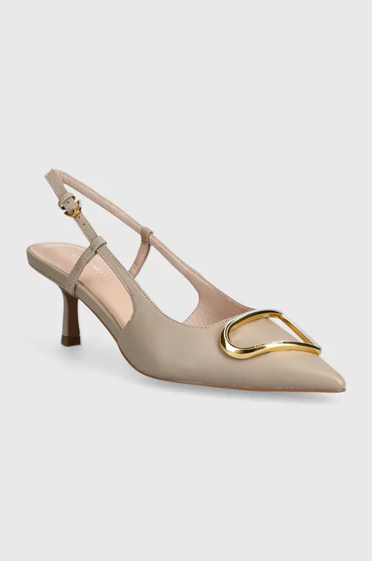beige Coccinelle tacchi in pelle Donna